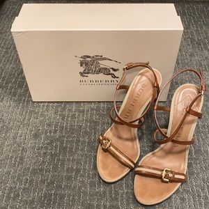 Burberry wedge sandals, size 41